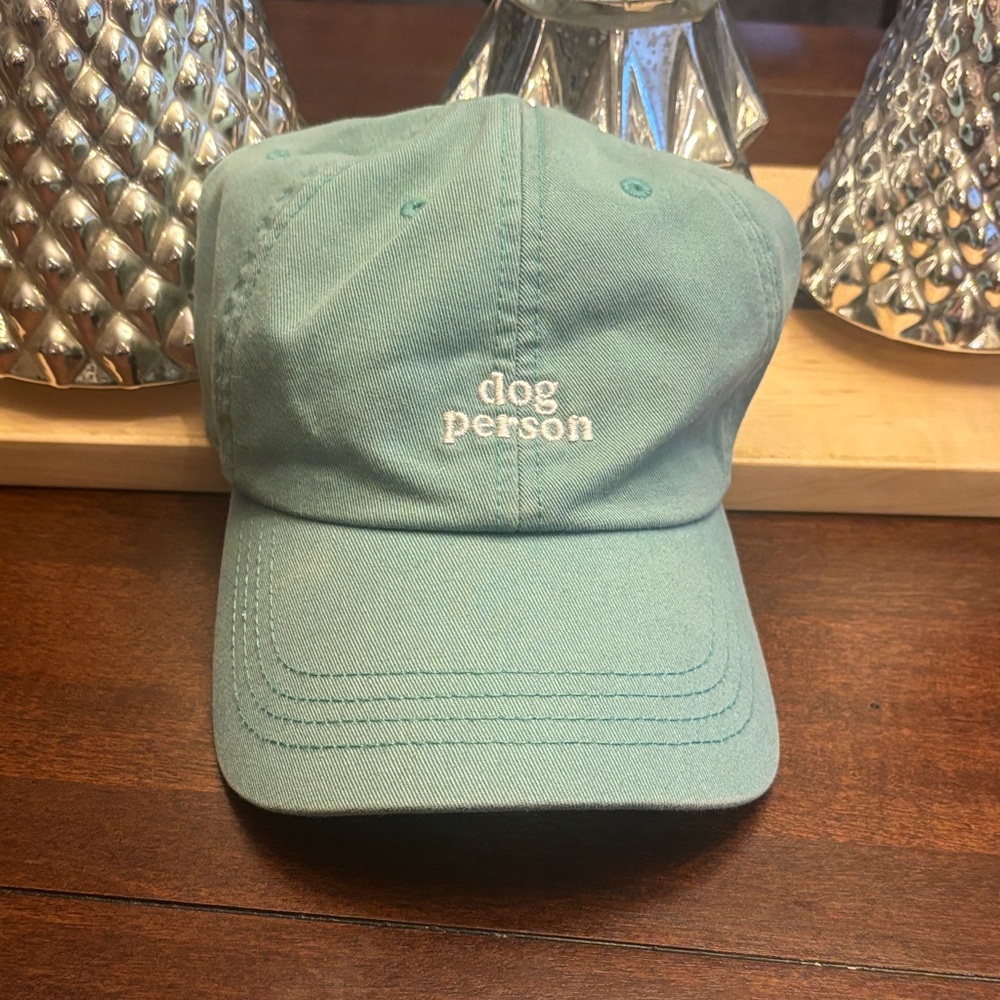 State of Mind Teal Dog Person Cap